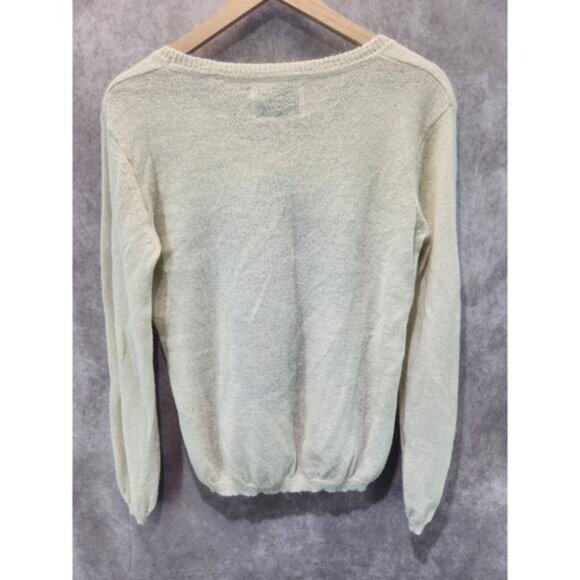 Maison Scotch Sweater Womens SMALL Aztec Angora Blend Western‎ Alpine Boho Knit - Picture 6 of 7